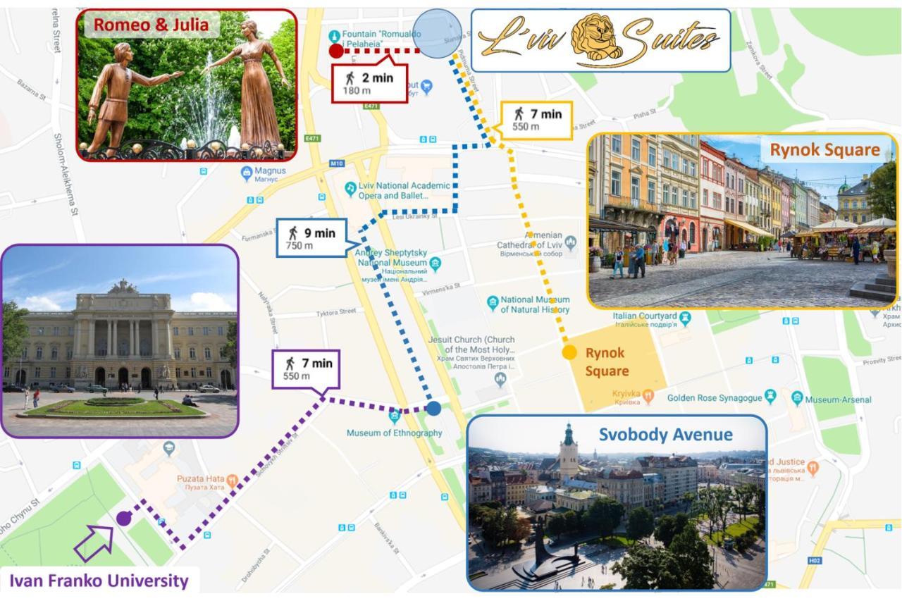 Lviv Suites At Pidmurna St. 20 ภายนอก รูปภาพ